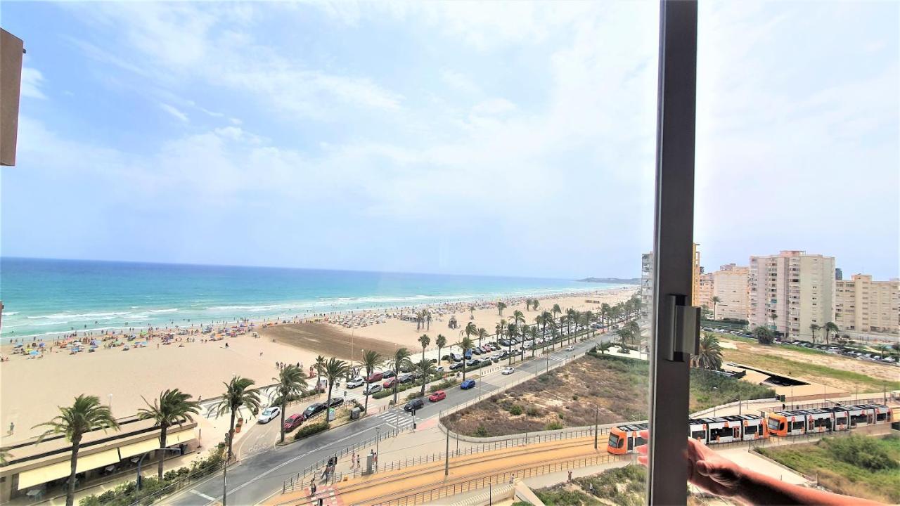 Apartamento En Primera Linea En La Playa De San Juan Benimagrell Bagian luar foto