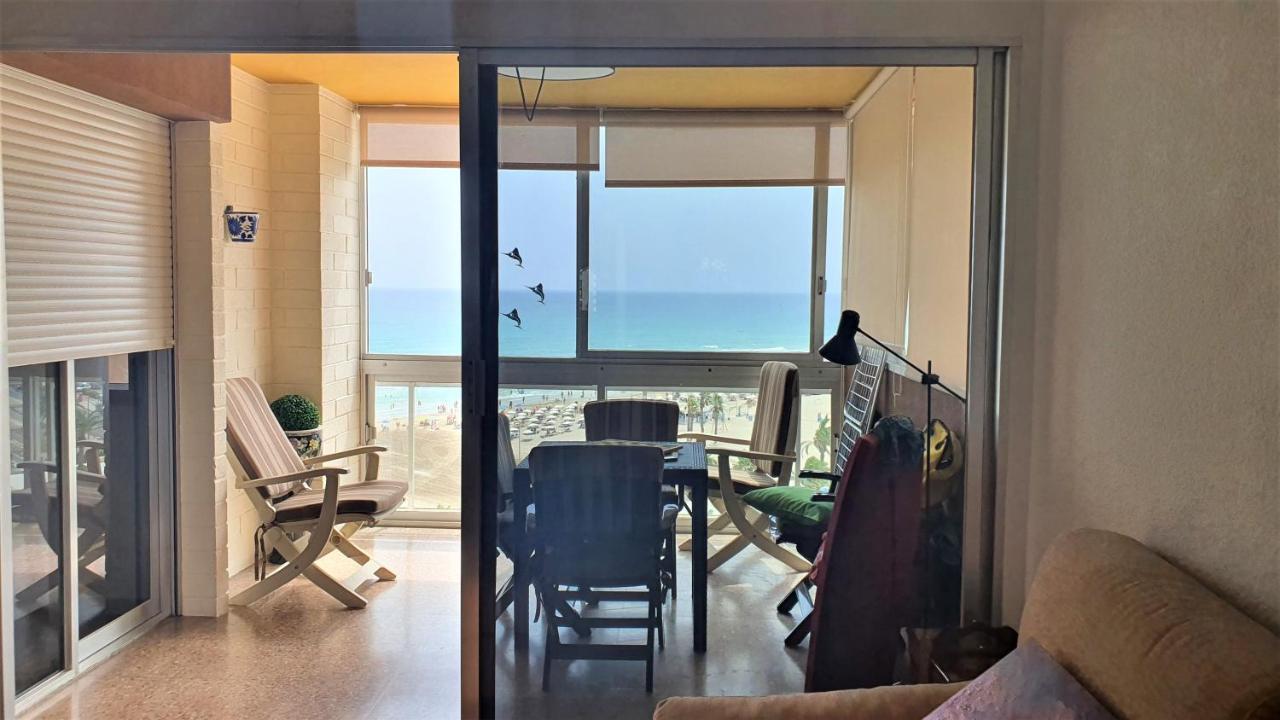 Apartamento En Primera Linea En La Playa De San Juan Benimagrell Bagian luar foto