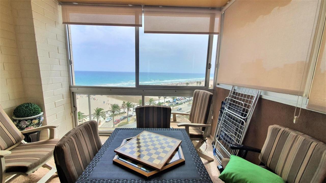 Apartamento En Primera Linea En La Playa De San Juan Benimagrell Bagian luar foto