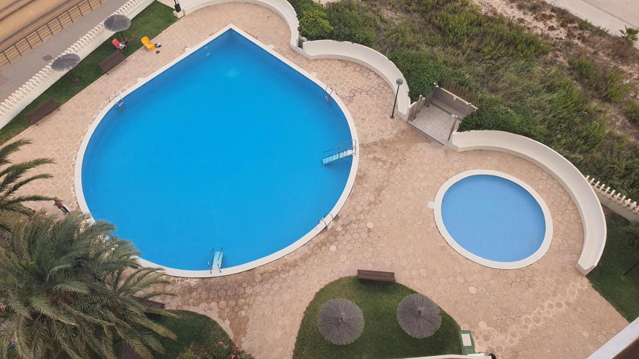 Apartamento En Primera Linea En La Playa De San Juan Benimagrell Bagian luar foto